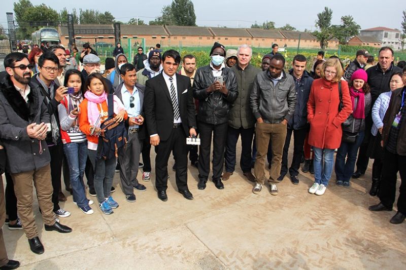 72名外國專家為何同時考察一個菊花基地？